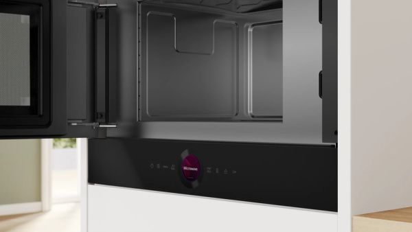 Встраиваемая микроволновая печь Bosch BFL9221B1 - купить онлайн, цена 99 130.50 ₽, стоимость доставки по МСК и РФ от 300 рублей, заказать сейчас! Встраиваемая микроволновая печь Bosch BFL9221B1 - купить за 99 130.50 ₽ в Москве с доставкой по РФ