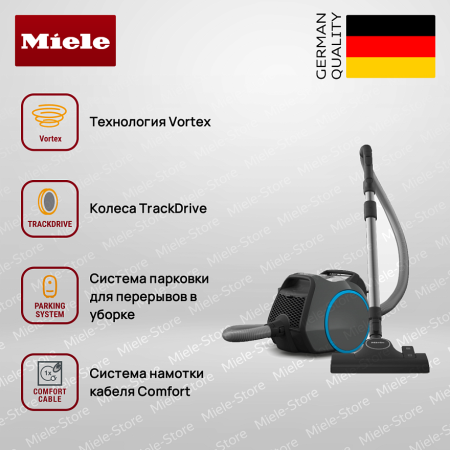 Пылесос Miele SNRF 0 Boost CX 1 PowerLine GraphitGrey купить за 45&nbsp;100 ₽ в Москве с доставкой по РФ