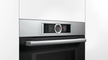 Компактный духовой шкаф Bosch CMG676BS1 купить за 176&nbsp;400.20 ₽ в Москве с доставкой по РФ
