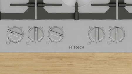 Газовая варочная панель Bosch PCS7A5I90 - купить онлайн, цена 40 000 ₽, стоимость доставки по МСК и РФ от 300 рублей, заказать сейчас! Газовая варочная панель Bosch PCS7A5I90 купить за 40 000 ₽ в Москве с доставкой по РФ