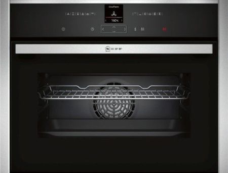Компактный духовой шкаф Neff C17CR22N0 - купить онлайн, цена 374 900 ₽, стоимость доставки по МСК и РФ от 300 рублей, заказать сейчас! Компактный духовой шкаф Neff C17CR22N0 купить за 374 900 ₽ в Москве с доставкой по РФ