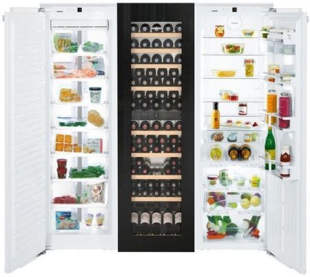 Встраиваемый холодильник Side-by-Side Liebherr SBSWgb 99I5 BioFresh NoFrost - купить онлайн, цена 1 222 990.41 ₽, стоимость доставки по МСК и РФ от 300 рублей, заказать сейчас! Встраиваемый холодильник Side-by-Side Liebherr SBSWgb 99I5 BioFresh NoFrost купить за 1 222 990.41 ₽ в Москве с доставкой по РФ