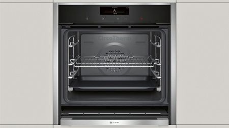 Духовой шкаф Neff B48CT64H0 - купить онлайн, цена 377 900 ₽, стоимость доставки по МСК и РФ от 300 рублей, заказать сейчас! Духовой шкаф Neff B48CT64H0 купить за 377 900 ₽ в Москве с доставкой по РФ