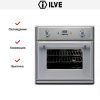 Духовой шкаф Ilve 600-MT-MP IX купить за 299&nbsp;999 ₽ в Москве с доставкой по РФ