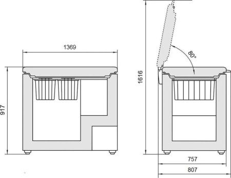 Морозильный ларь Liebherr GT 4932 Comfort купить за 161&nbsp;690.45 ₽ в Москве с доставкой по РФ