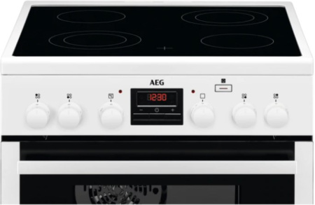 Электрическая плита AEG CCM66400BW купить за 63&nbsp;990 ₽ в Москве с доставкой по РФ