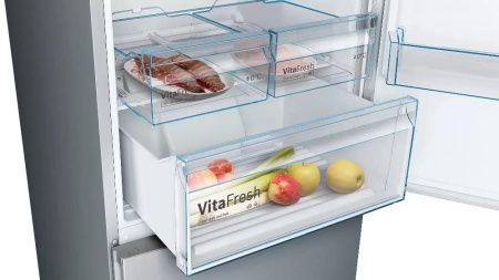 Холодильник с нижней морозильной камерой BOSCH KGN49XI20R купить за 214&nbsp;500.38 ₽ в Москве с доставкой по РФ