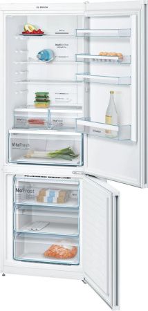 Двухкамерный холодильник Bosch KGN49XW30U - купить онлайн, цена 160 630.49 ₽, стоимость доставки по МСК и РФ от 300 рублей, заказать сейчас! Двухкамерный холодильник Bosch KGN49XW30U купить за 160 630.49 ₽ в Москве с доставкой по РФ