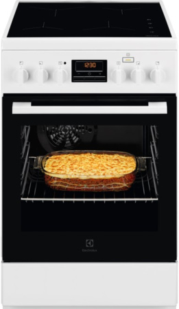 Электрическая плита Electrolux RKI560200W - купить онлайн, цена 89 820 ₽, стоимость доставки по МСК и РФ от 300 рублей, заказать сейчас! Электрическая плита Electrolux RKI560200W купить за 89 820 ₽ в Москве с доставкой по РФ