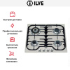 Варочная панель Ilve H60CV Antique white купить за 129&nbsp;999 ₽ в Москве с доставкой по РФ