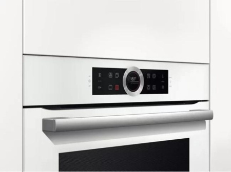 Духовой шкаф Bosch HBG 6750W1 - купить онлайн, цена 293 985.36 ₽, стоимость доставки по МСК и РФ от 300 рублей, заказать сейчас! Духовой шкаф Bosch HBG 6750W1 купить за 293 985.36 ₽ в Москве с доставкой по РФ