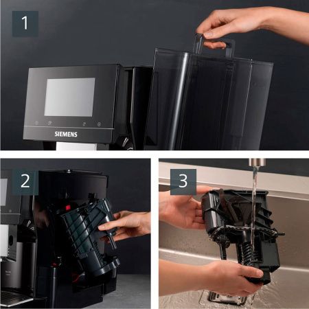 Кофемашина Siemens TP703R09 - купить онлайн, цена 88 240 ₽, стоимость доставки по МСК и РФ от 300 рублей, заказать сейчас! Кофемашина Siemens TP703R09 купить за 88 240 ₽ в Москве с доставкой по РФ