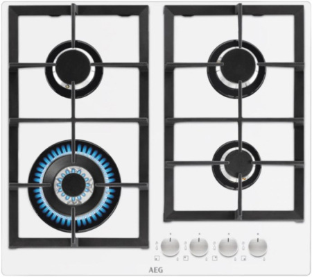 Варочная панель AEG HKR64440NW - купить онлайн, цена 143 400 ₽, стоимость доставки по МСК и РФ от 300 рублей, заказать сейчас! Варочная панель AEG HKR64440NW купить за 143 400 ₽ в Москве с доставкой по РФ
