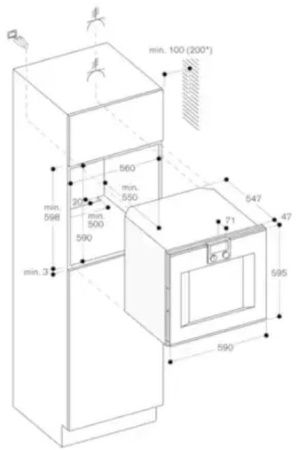 Духовой шкаф Gaggenau BO451112 купить за 299&nbsp;999 ₽ в Москве с доставкой по РФ