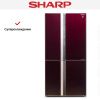 Холодильник Side by Side Sharp SJGX98PRD - купить онлайн, цена 269 990.40 ₽, стоимость доставки по МСК и РФ от 300 рублей, заказать сейчас! Холодильник Side by Side Sharp SJGX98PRD купить за 269 990.40 ₽ в Москве с доставкой по РФ
