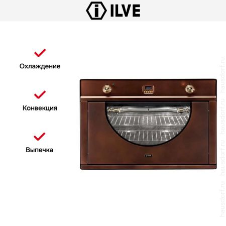 Духовой шкаф Ilve 900-AMP Ant/C купить за 299&nbsp;999 ₽ в Москве с доставкой по РФ