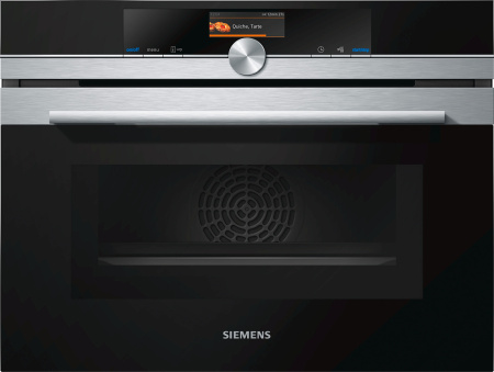 Духовой шкаф Siemens CM 636GBS1 - купить онлайн, цена 92 730 ₽, стоимость доставки по МСК и РФ от 300 рублей, заказать сейчас! Духовой шкаф Siemens CM 636GBS1 купить за 92 730 ₽ в Москве с доставкой по РФ