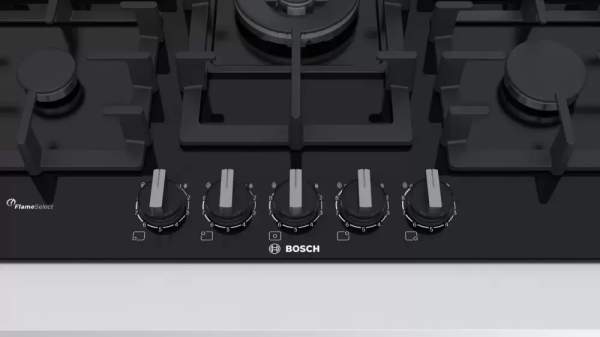 Газовая варочная панель BOSCH PPQ7A6B90 - купить за 59&nbsp;570.45 ₽ в Москве с доставкой по РФ