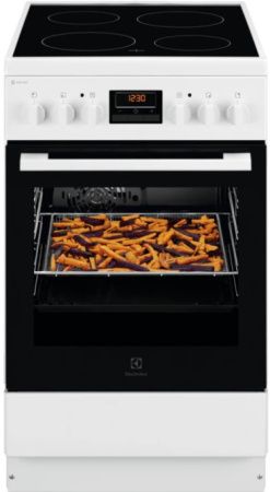 Электрическая плита Electrolux RKR540200W - купить онлайн, цена 48 320 ₽, стоимость доставки по МСК и РФ от 300 рублей, заказать сейчас! Электрическая плита Electrolux RKR540200W купить за 48 320 ₽ в Москве с доставкой по РФ