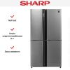 Холодильник Side by Side Sharp SJEX93PSL купить за 234&nbsp;990.20 ₽ в Москве с доставкой по РФ