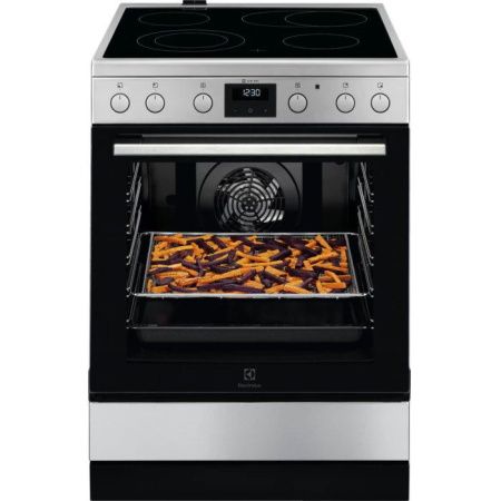 Электрическая плита Electrolux LKR 64020 AX - купить онлайн, цена 103 680 ₽, стоимость доставки по МСК и РФ от 300 рублей, заказать сейчас! Электрическая плита Electrolux LKR 64020 AX купить за 103 680 ₽ в Москве с доставкой по РФ