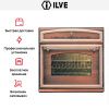 Духовой шкаф Ilve 600-RMP Ant/c купить за 299&nbsp;999 ₽ в Москве с доставкой по РФ
