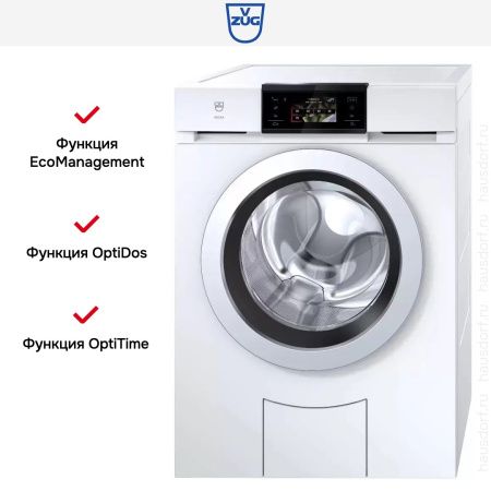 Стиральная машина V-ZUG AdoraWash V4000 AW4TOHC li купить за 513&nbsp;990.43 ₽ в Москве с доставкой по РФ