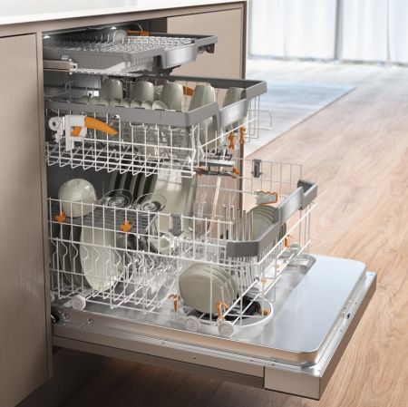 Встраиваемая посудомоечная машина Miele G 7710 SCi AutoDos - купить онлайн, цена 283 800 ₽, стоимость доставки по МСК и РФ от 300 рублей, заказать сейчас! Встраиваемая посудомоечная машина Miele G 7710 SCi AutoDos купить за 283 800 ₽ в Москве с доставкой по РФ