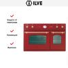 Духовой шкаф Ilve D 900-NMP-RB купить за 299&nbsp;999 ₽ в Москве с доставкой по РФ