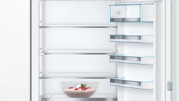 Встраиваемый двухкамерный холодильник Bosch KIS87AF30U - купить онлайн, цена 134 030.45 ₽, стоимость доставки по МСК и РФ от 300 рублей, заказать сейчас! Встраиваемый двухкамерный холодильник Bosch KIS87AF30U - купить за 134 030.45 ₽ в Москве с доставкой по РФ