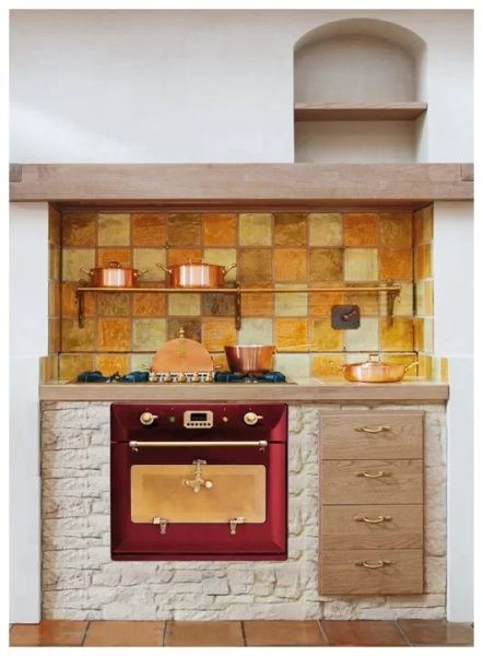 Духовой шкаф Restart ELF036 Red - купить за 299&nbsp;999 ₽ в Москве с доставкой по РФ