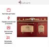Духовой шкаф Restart ELF039g Burgundy купить за 299&nbsp;999 ₽ в Москве с доставкой по РФ