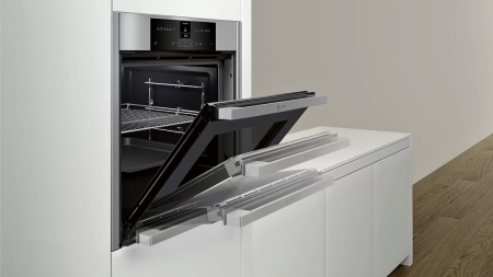 Духовой шкаф Neff B55CR22N0 купить за 154&nbsp;570 ₽ в Москве с доставкой по РФ