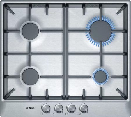 Газовая варочная панель Bosch PCP615B90B - купить онлайн, цена 129 999 ₽, стоимость доставки по МСК и РФ от 300 рублей, заказать сейчас! Газовая варочная панель Bosch PCP615B90B купить за 129 999 ₽ в Москве с доставкой по РФ