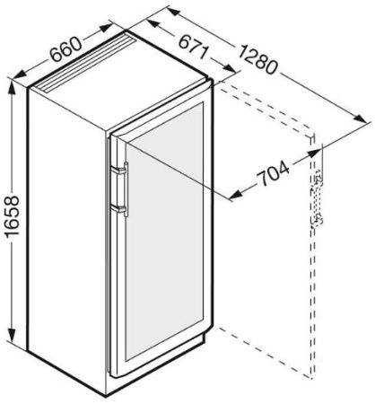 Винный шкаф Liebherr WK 4177 купить за в Москве с доставкой по РФ