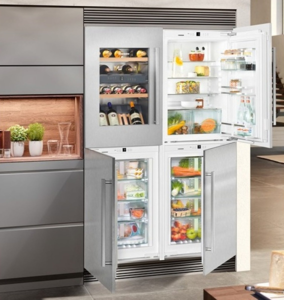 Встраиваемый холодильник Side-by-Side Liebherr SBSWdf 64I5 BioFresh NoFrost - купить за 1&nbsp;020&nbsp;690.41 ₽ в Москве с доставкой по РФ
