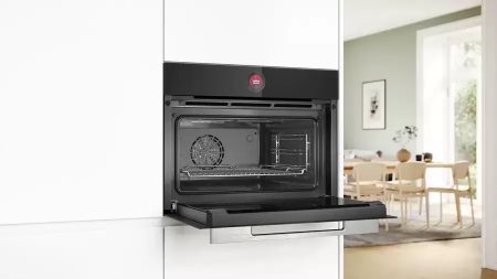 Компактный духовой шкаф Bosch CBG7341B1 купить за 96&nbsp;000.60 ₽ в Москве с доставкой по РФ
