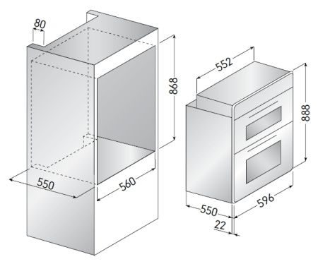 Духовой шкаф Ilve 201-LSMP купить за 299&nbsp;999 ₽ в Москве с доставкой по РФ
