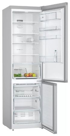 Холодильник с нижней морозильной камерой BOSCH KGN39VL25R - купить онлайн, цена 141 000.47 ₽, стоимость доставки по МСК и РФ от 300 рублей, заказать сейчас! Холодильник с нижней морозильной камерой BOSCH KGN39VL25R купить за 141 000.47 ₽ в Москве с доставкой по РФ