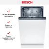 Встраиваемая посудомоечная машина Bosch SPV2HKX41E купить за 84&nbsp;000.18 ₽ в Москве с доставкой по РФ
