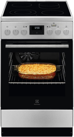 Электрическая плита Electrolux RKR560205X - купить онлайн, цена 49 990 ₽, стоимость доставки по МСК и РФ от 300 рублей, заказать сейчас! Электрическая плита Electrolux RKR560205X купить за 49 990 ₽ в Москве с доставкой по РФ