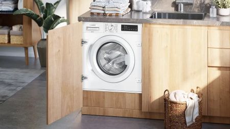 Стиральная машина Siemens WI14W443 - купить онлайн, цена 142 340 ₽, стоимость доставки по МСК и РФ от 300 рублей, заказать сейчас! Стиральная машина Siemens WI14W443 купить за 142 340 ₽ в Москве с доставкой по РФ