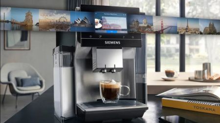 Кофемашина Siemens TQ717GB3 - купить онлайн, цена 137 710 ₽, стоимость доставки по МСК и РФ от 300 рублей, заказать сейчас! Кофемашина Siemens TQ717GB3 купить за 137 710 ₽ в Москве с доставкой по РФ