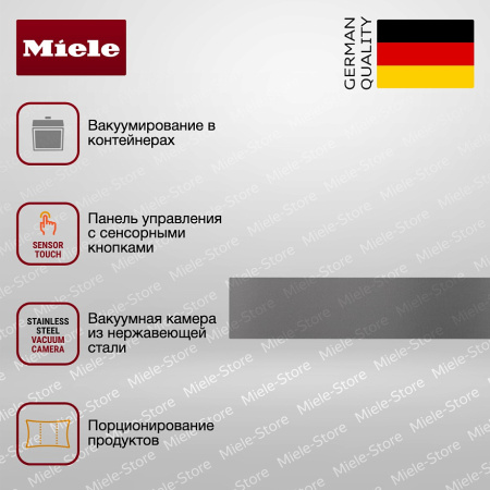Вакууматор Miele EVS 7010 GRGR купить за 351&nbsp;000 ₽ в Москве с доставкой по РФ