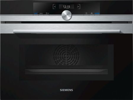 Микроволновая печь Siemens CM633GBS1 - купить онлайн, цена 106 920 ₽, стоимость доставки по МСК и РФ от 300 рублей, заказать сейчас! Микроволновая печь Siemens CM633GBS1 купить за 106 920 ₽ в Москве с доставкой по РФ