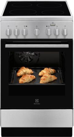 Электрическая плита Electrolux RKR560100X - купить онлайн, цена 47 630 ₽, стоимость доставки по МСК и РФ от 300 рублей, заказать сейчас! Электрическая плита Electrolux RKR560100X купить за 47 630 ₽ в Москве с доставкой по РФ