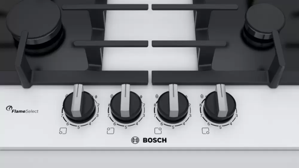Газовая варочная панель BOSCH PPP6A2B90R - купить онлайн, цена 129 999 ₽, стоимость доставки по МСК и РФ от 300 рублей, заказать сейчас! Газовая варочная панель BOSCH PPP6A2B90R - купить за 129 999 ₽ в Москве с доставкой по РФ