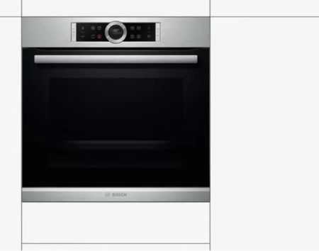 Духовой шкаф Bosch HBG 672BS1F - купить онлайн, цена 130 500.20 ₽, стоимость доставки по МСК и РФ от 300 рублей, заказать сейчас! Духовой шкаф Bosch HBG 672BS1F купить за 130 500.20 ₽ в Москве с доставкой по РФ