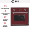 Духовой шкаф Ilve 600-M-MP Red купить за 299&nbsp;999 ₽ в Москве с доставкой по РФ