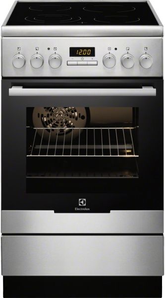 Электрическая плита Electrolux EKC 954501 X - купить онлайн, цена 63 600 ₽, стоимость доставки по МСК и РФ от 300 рублей, заказать сейчас! Электрическая плита Electrolux EKC 954501 X - купить за 63 600 ₽ в Москве с доставкой по РФ